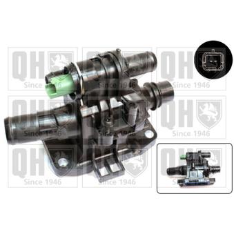 Thermostat d'eau QUINTON HAZELL QTH614K pour CITROEN JUMPY 1.6 HDi 90 16V - 90cv