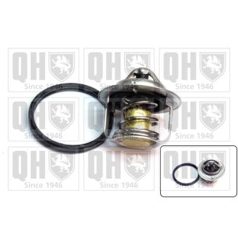 Thermostat, liquide de refroidissement QUINTON HAZELL QTH630K pour HYUNDAI PONY 2.4 4x4 - 178cv