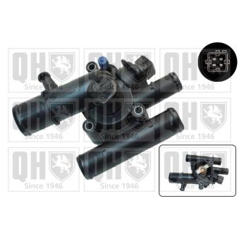 Thermostat d'eau QUINTON HAZELL QTH671K pour CITROEN C3 1.9 DCI - 110cv