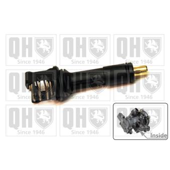 Thermostat d'eau QUINTON HAZELL QTH755K pour AUDI A6 55 TFSi e quattro - 367cv