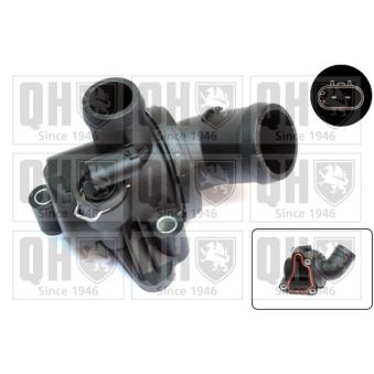 Thermostat d'eau QUINTON HAZELL QTH767K pour OPEL GT B 150 - 95cv