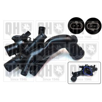 Thermostat d'eau QUINTON HAZELL QTH773K pour MINI MINI PACEMAN Cooper ALL4 - 116cv