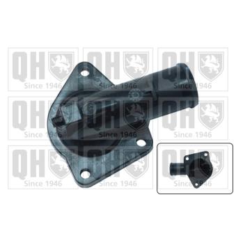 Bride de liquide de refroidissement QUINTON HAZELL QTH811CF pour BMW Série 3 2.0 HDi - 110cv