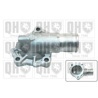 Bride de liquide de refroidissement QUINTON HAZELL QTH826CF pour CITROEN JUMPY 2.0 HDI 95 - 94cv