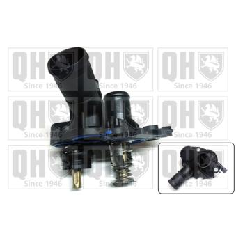 Thermostat d'eau QUINTON HAZELL QTH938K pour AUDI A4 1.2 VTi 82 - 82cv