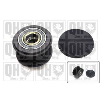 Poulie roue libre, alternateur QUINTON HAZELL QTR108 pour PEUGEOT 204 1.4 D - 45cv