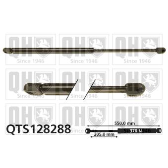 Vérin de hayon, de coffre QUINTON HAZELL [QTS128288]