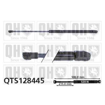 Vérin de hayon, de coffre QUINTON HAZELL OEM 1J6827550B