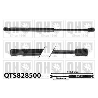 Vérin, capot-moteur QUINTON HAZELL [QTS828500]