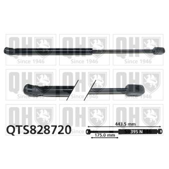 Vérin de hayon, de coffre QUINTON HAZELL QTS828720 pour KIA PRO CEED 1.4 CRDi 90 - 90cv Vérin de hayon, de coffre QUINTON HAZELL QTS828720 pour KIA PRO CEED 1.4 CRDi 90 - 90cv