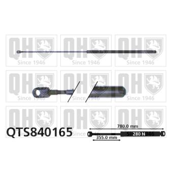 Vérin, capot-moteur QUINTON HAZELL QTS840165