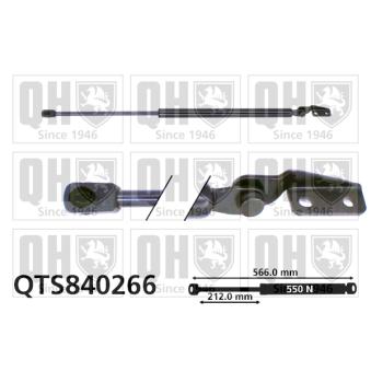 Vérin de hayon, de coffre QUINTON HAZELL QTS840266