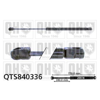Vérin, capot-moteur QUINTON HAZELL [QTS840336]