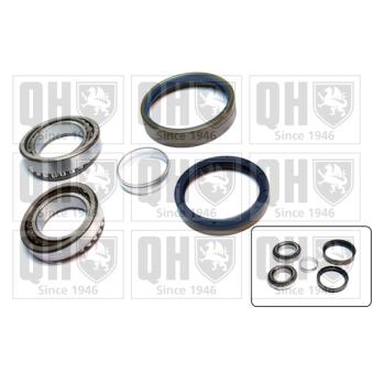 Roulement de roue arrière QUINTON HAZELL OEM 0009804202