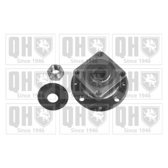 Roulement de roue avant QUINTON HAZELL QWB515 pour TOYOTA RAV 4 1.0 Fire - 45cv