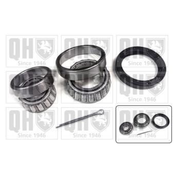 Roulement de roue avant QUINTON HAZELL QWB692 pour PEUGEOT 807 2.5 CRDi - 110cv