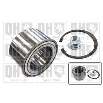 Roulement de roue arrière QUINTON HAZELL QWB754 pour AUDI 100 E 280 - 197cv