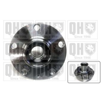 Moyeu de roue arrière QUINTON HAZELL QWH201 pour AUDI A4 1.8 T - 163cv