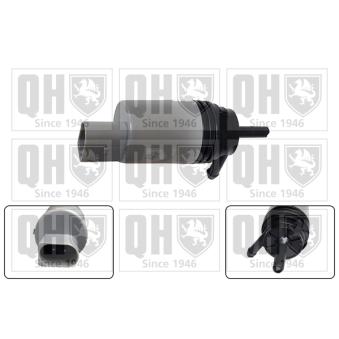 Pompe d'eau de nettoyage, nettoyage des vitres QUINTON HAZELL QWP095 pour BMW Série 8 840 d xDrive - 320cv