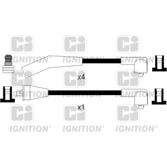 Kit de câbles d'allumage QUINTON HAZELL [XC1022]