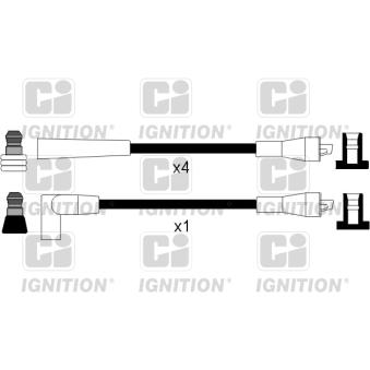 Kit de câbles d'allumage QUINTON HAZELL [XC1071]