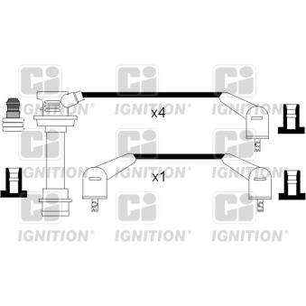 Kit de câbles d'allumage QUINTON HAZELL OEM 9091921461
