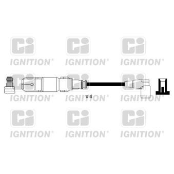 Kit de câbles d'allumage QUINTON HAZELL OEM 1715256