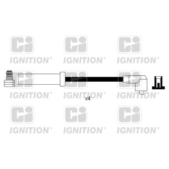 Kit de câbles d'allumage QUINTON HAZELL OEM 9617237080 Kit de câbles d'allumage QUINTON HAZELL OEM 9617237080