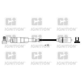 Kit de câbles d'allumage QUINTON HAZELL XC1137
