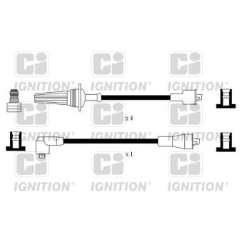 Kit de câbles d'allumage QUINTON HAZELL [XC1139]