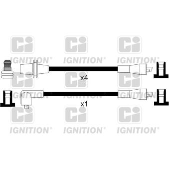 Kit de câbles d'allumage QUINTON HAZELL [XC117]