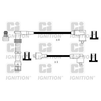 Kit de câbles d'allumage QUINTON HAZELL XC1175