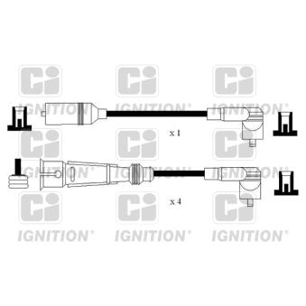 Kit de câbles d'allumage QUINTON HAZELL OEM 025998031