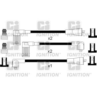 Kit de câbles d'allumage QUINTON HAZELL OEM 7716092 Kit de câbles d'allumage QUINTON HAZELL OEM 7716092