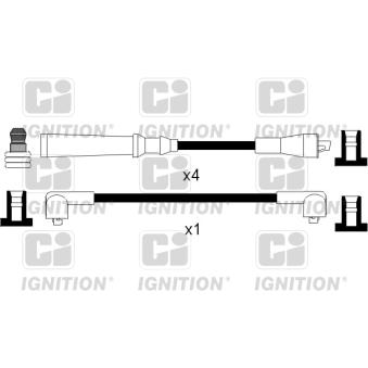 Kit de câbles d'allumage QUINTON HAZELL [XC271]