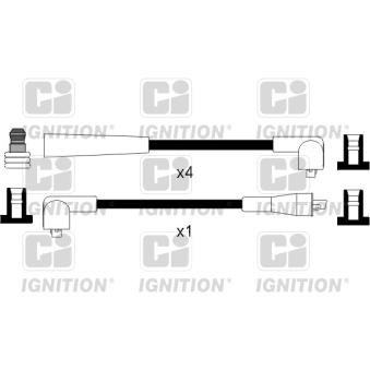 Kit de câbles d'allumage QUINTON HAZELL OEM 8BBE18140 Kit de câbles d'allumage QUINTON HAZELL OEM 8BBE18140