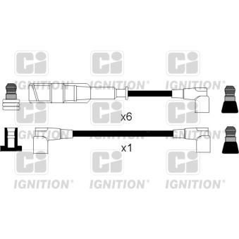 Kit de câbles d'allumage QUINTON HAZELL [XC462]