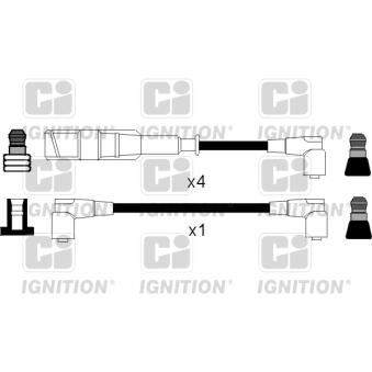 Kit de câbles d'allumage QUINTON HAZELL OEM 1021502018 Kit de câbles d'allumage QUINTON HAZELL OEM 1021502018