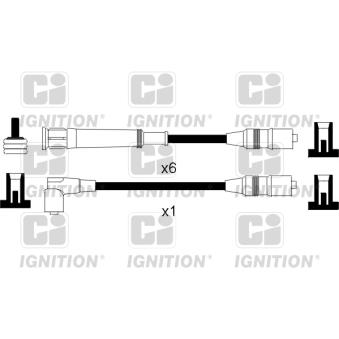 Kit de câbles d'allumage QUINTON HAZELL [XC496]