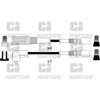 Kit de câbles d'allumage QUINTON HAZELL XC535