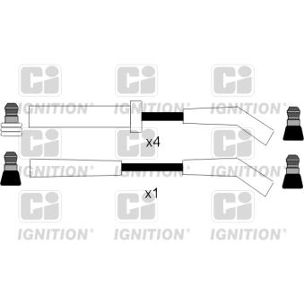 Kit de câbles d'allumage QUINTON HAZELL [XC600]