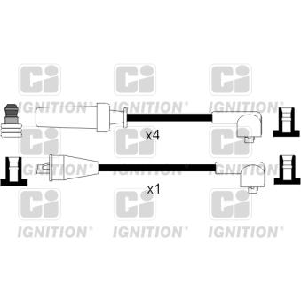 Kit de câbles d'allumage QUINTON HAZELL [XC617]