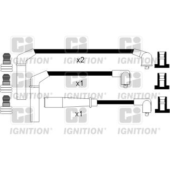 Kit de câbles d'allumage QUINTON HAZELL XC693 pour TOYOTA COROLLA 1.3 12V - 72cv