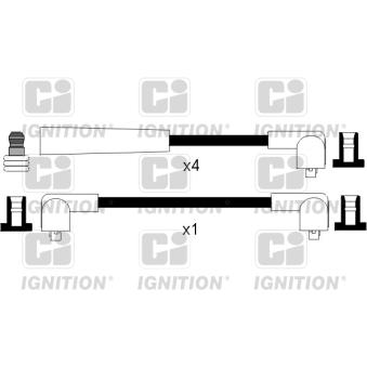 Kit de câbles d'allumage QUINTON HAZELL [XC765]