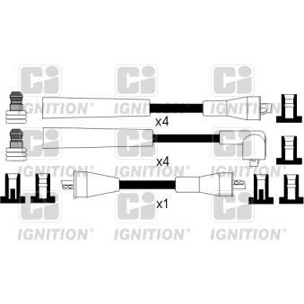 Kit de câbles d'allumage QUINTON HAZELL [XC782]
