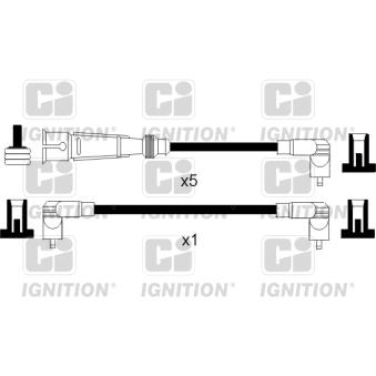 Kit de câbles d'allumage QUINTON HAZELL OEM 437998031B Kit de câbles d'allumage QUINTON HAZELL OEM 437998031B