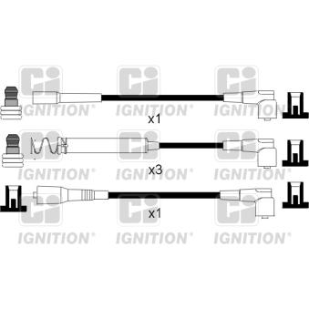 Kit de câbles d'allumage QUINTON HAZELL [XC794]