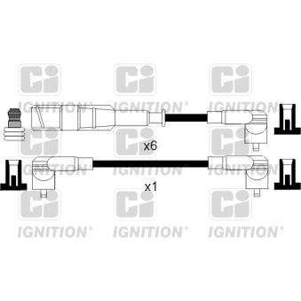 Kit de câbles d'allumage QUINTON HAZELL OEM 021905409