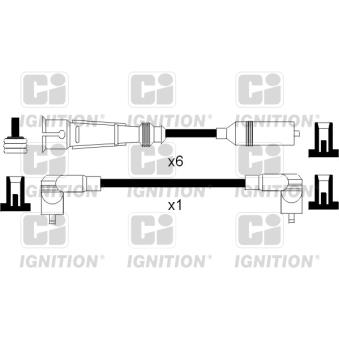 Kit de câbles d'allumage QUINTON HAZELL XC856
