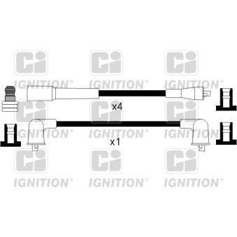 Kit de câbles d'allumage QUINTON HAZELL [XC921]